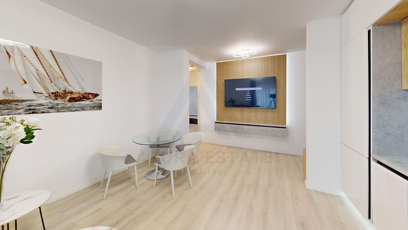 Apartament premium 69.4 mp utili 3 camere balcon 8.1 mp pe Dna Stanca
