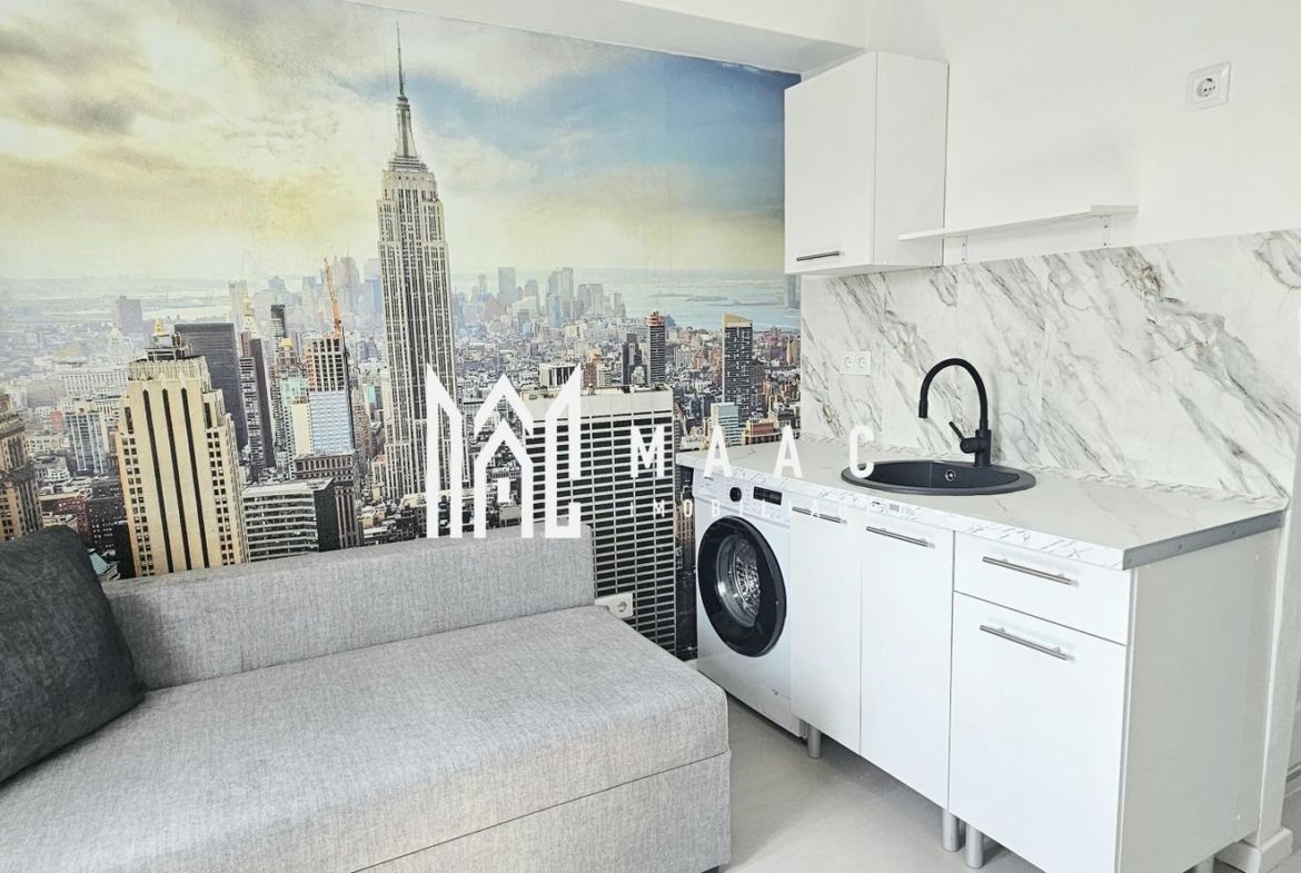 Garsoniera | Etaj 1 | Renovata complet | Mobilata | Lazaret