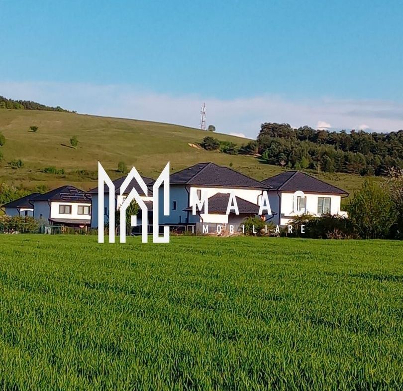 Teren intravilan 600 mp | Poplaca | 7 km de Sibiu | Îngrădit | Acte complete