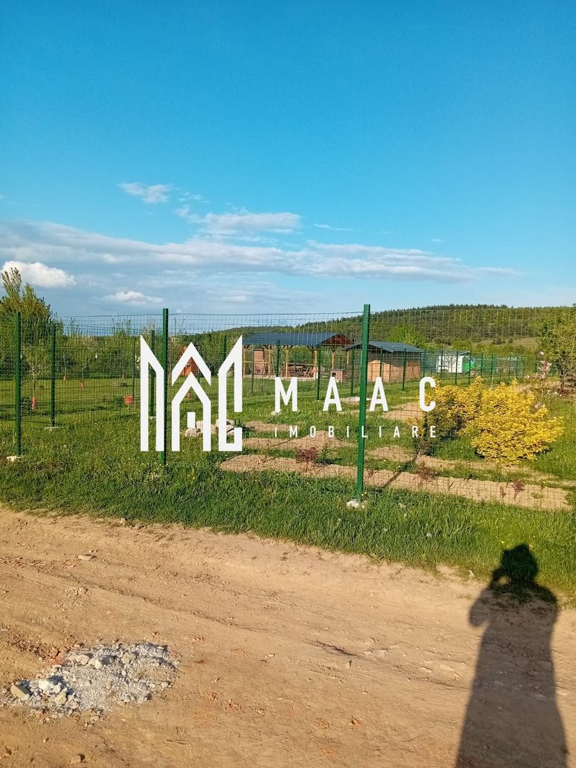 Teren intravilan 600 mp | Poplaca | 7 km de Sibiu | Îngrădit | Acte complete