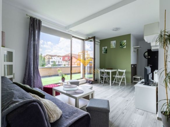 2 camere, parcare, terasa 30mp ,Gheorgheni, zona Fagului, Pet Friendly