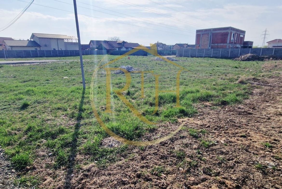 Vand teren intravilan cu proiect si  autorizatie de constructie in Giroc
