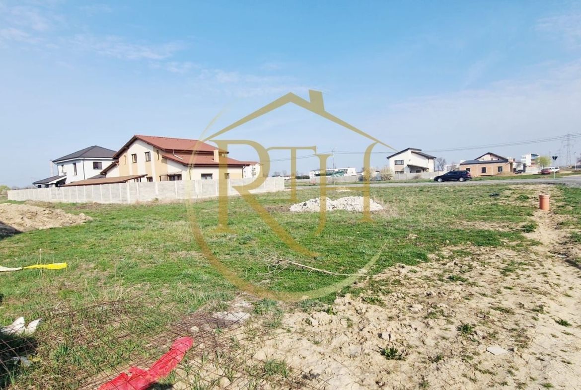 Vand teren intravilan cu proiect si  autorizatie de constructie in Giroc