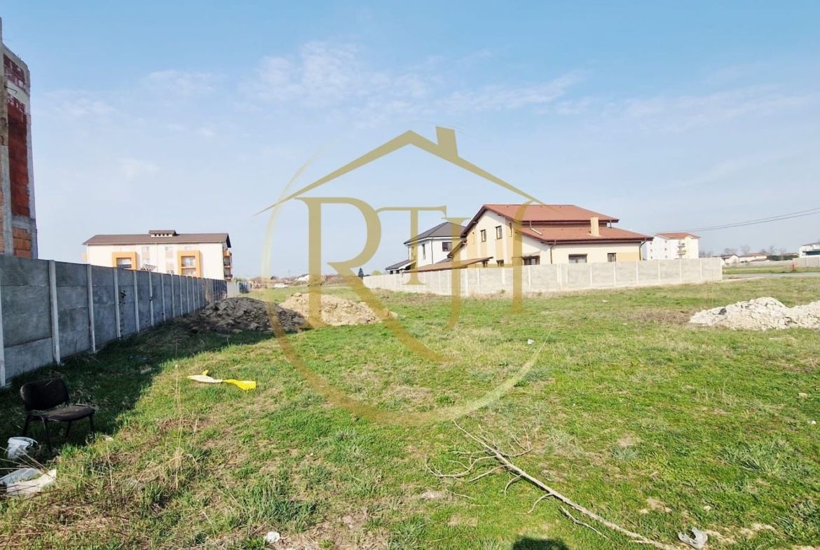 Vand teren intravilan cu proiect si  autorizatie de constructie in Giroc