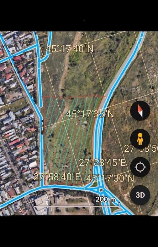 Teren intravilan 14.168 mp – pozitie excelenta la intrarea in Braila
