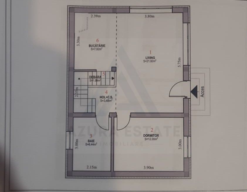 Casa individuala 150 mp 4 camere  pe Valea Avrigului,teren 1050 mp