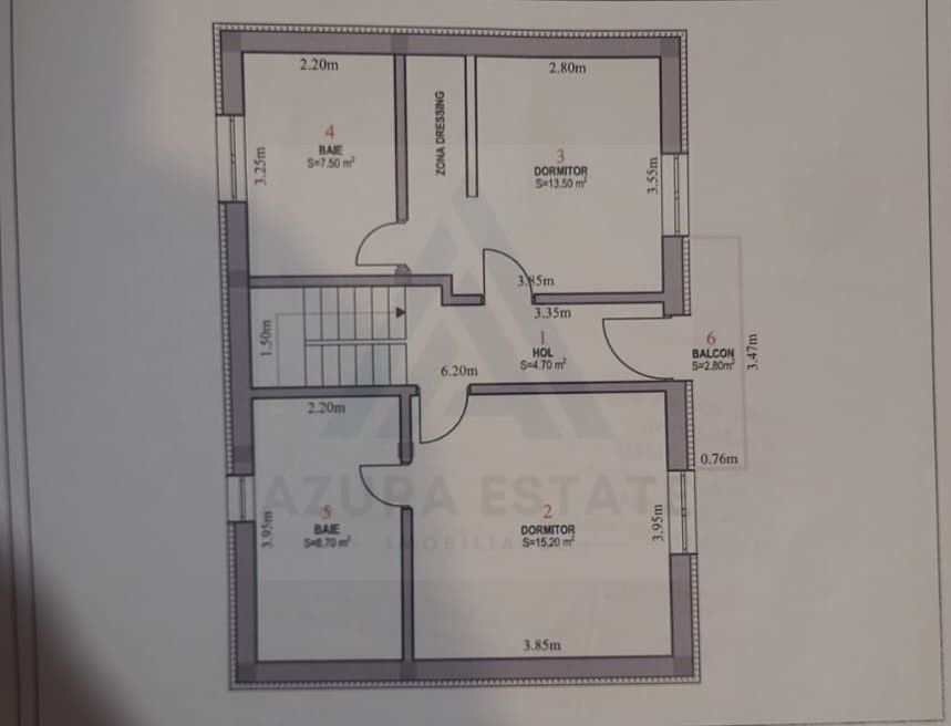 Casa individuala 150 mp 4 camere  pe Valea Avrigului,teren 1050 mp