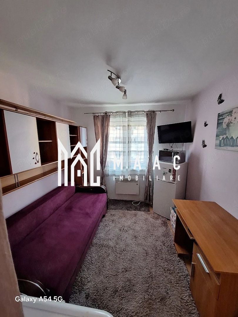 Garsoniera | Etaj 3 | Mobilata/Utilata | Stefan cel Mare