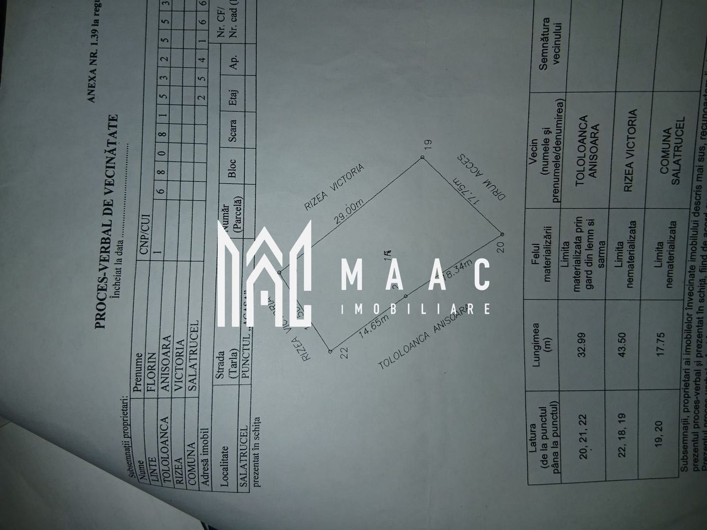 Teren Salatrucel | 830 m | 12 euro/ metru | Intravilan si extravilan |