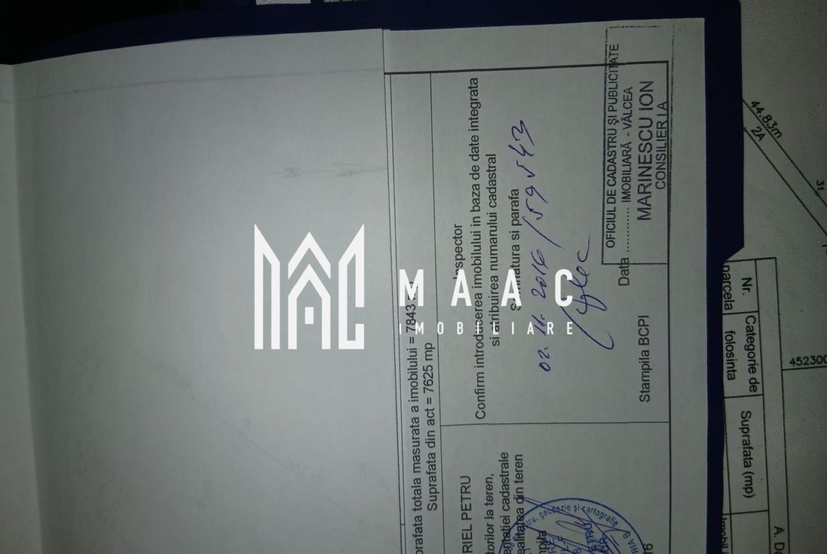 Teren Salatrucel | 830 m | 12 euro/ metru | Intravilan si extravilan |