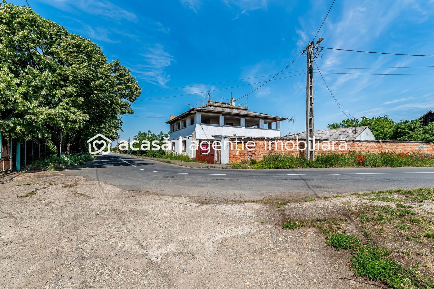 Teren comercial de 1261 mp pe colt, in Aradul Nou, cu front de 60+23 m