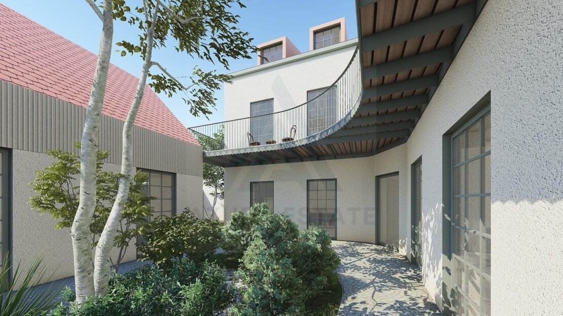 Apartament premium 2 camere 56.26 mp utili 2 bai si curte Zona Central