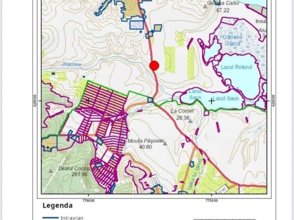 🏗️ Teren strategic pentru investiții – Isaccea, jud. Tulcea