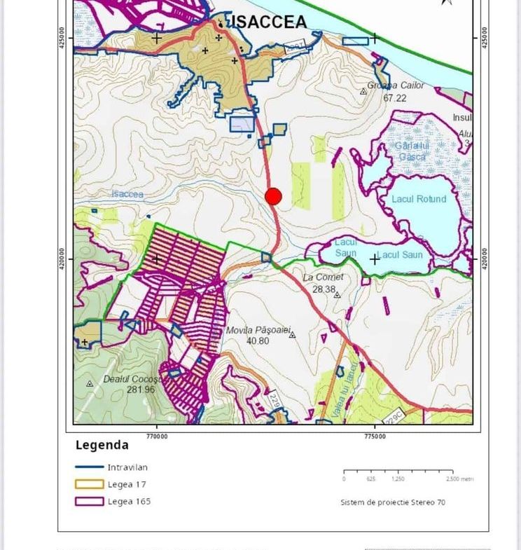 🏗️ Teren strategic pentru investiții – Isaccea, jud. Tulcea