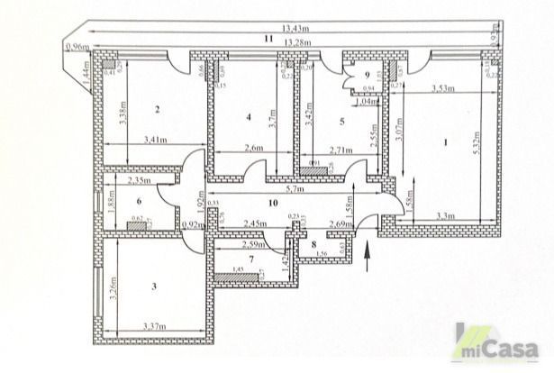 Apartament 4 Camere – Micro 18, Vis-a-Vis de Spitalul Județean, Galați