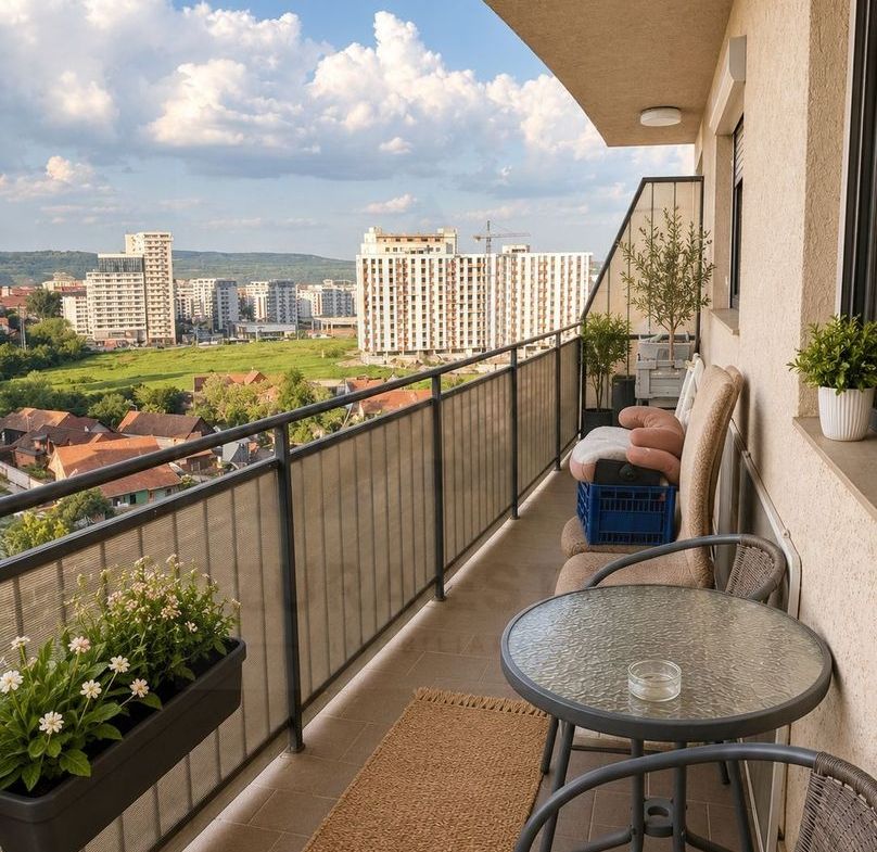 Apartament modern cu 3 camere 2 dormitoare balcon zona Rahovei