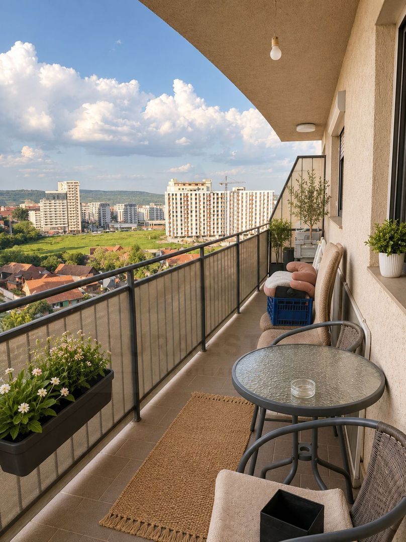 Apartament modern cu 3 camere 2 dormitoare balcon zona Rahovei