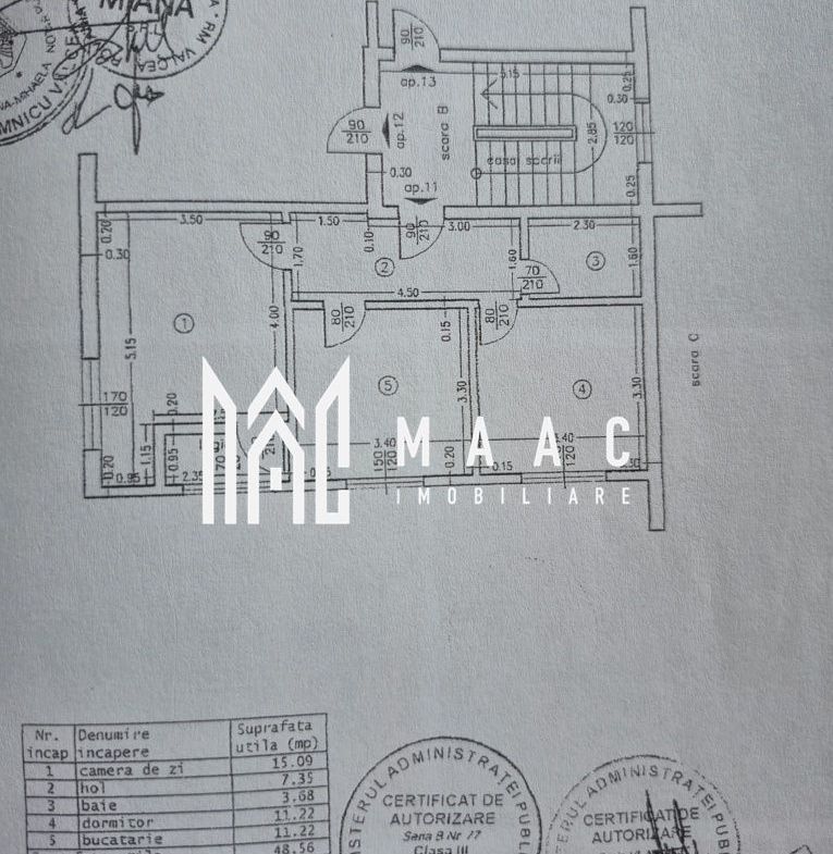 Apartament 2 camere | 52 mpu | Mansarda |