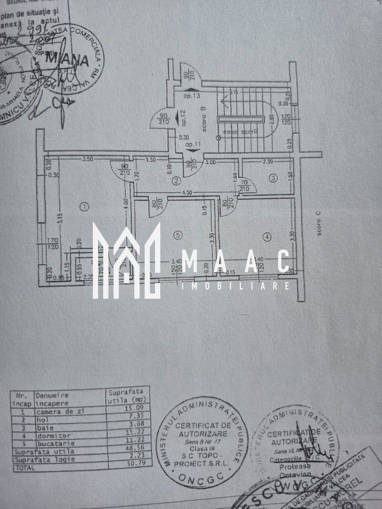 Apartament 2 camere | 52 mpu | Mansarda |