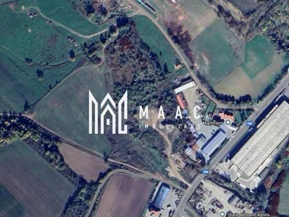 Teren industrial I 37200 mp Parcelabil I Acces la DJ I Agnita