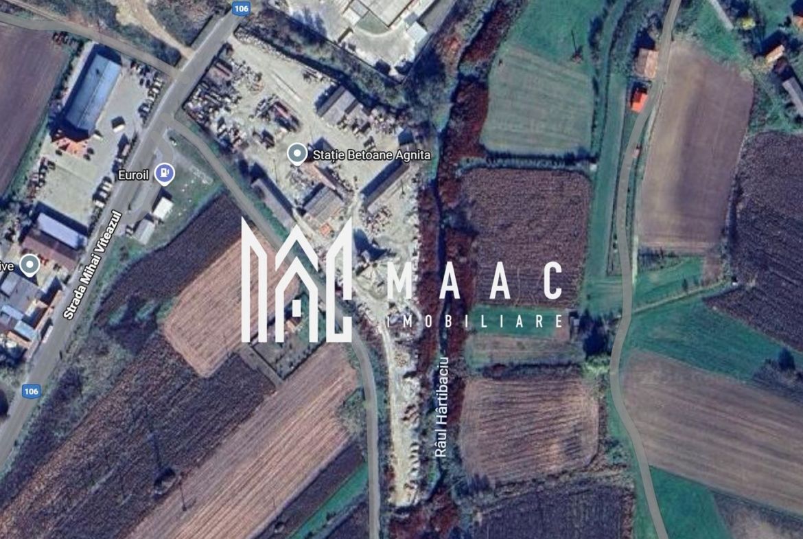 Teren industrial I 18100 mp I St. Betoane I Hale I Agnita
