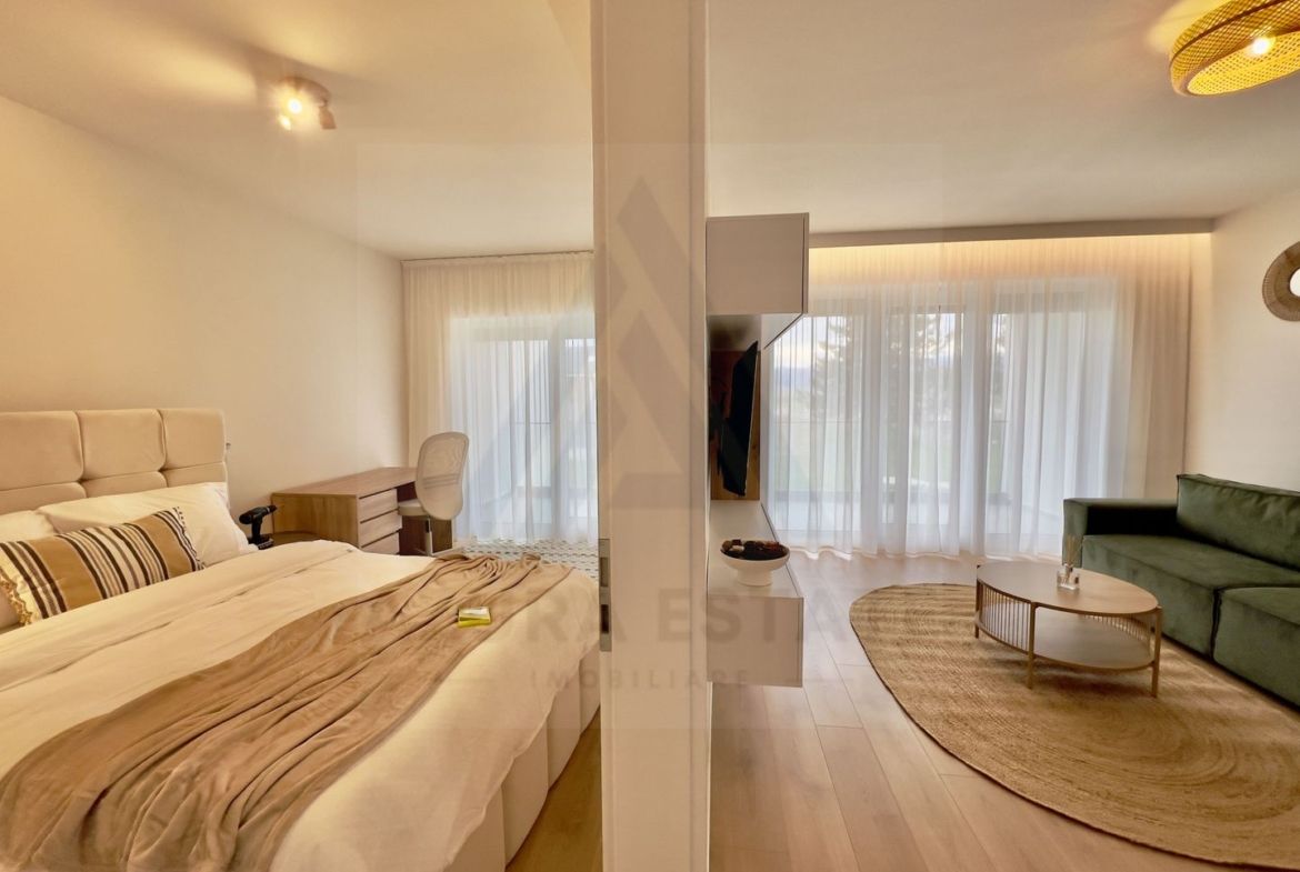 Apartament modern 2 camere echipat premium etaj 1 in cartier DaVinci
