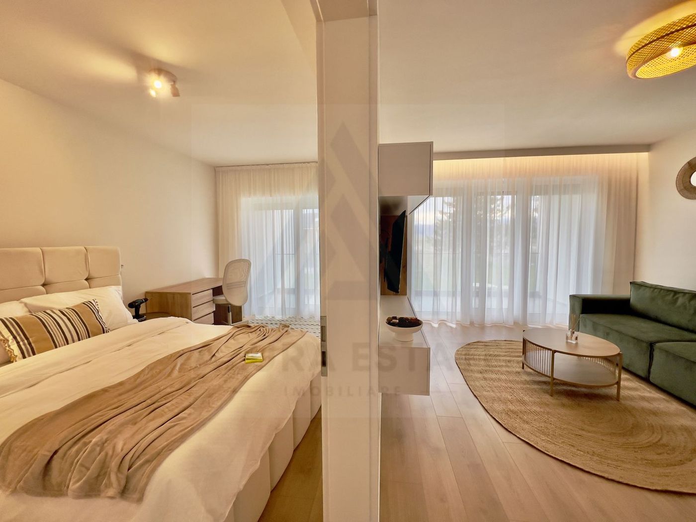 Apartament modern 2 camere echipat premium etaj 1 in cartier DaVinci