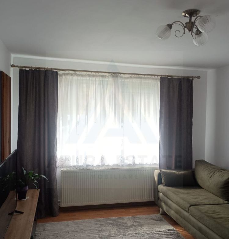 Apartament 2 camere complet mobilat parter 50 mp utili zona Terezian