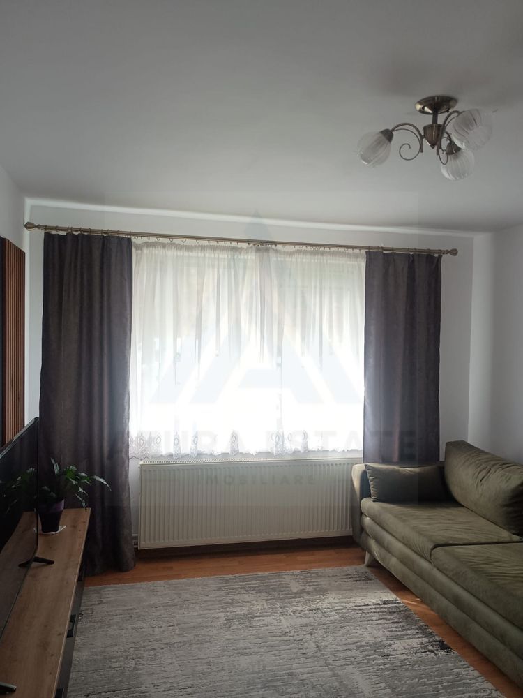 Apartament 2 camere complet mobilat parter 50 mp utili zona Terezian