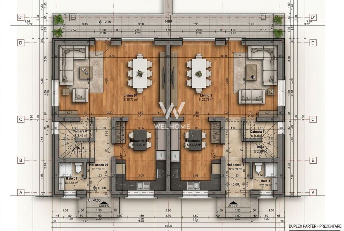 Casa tip duplex Sura Mica – Sibiu Comision 0