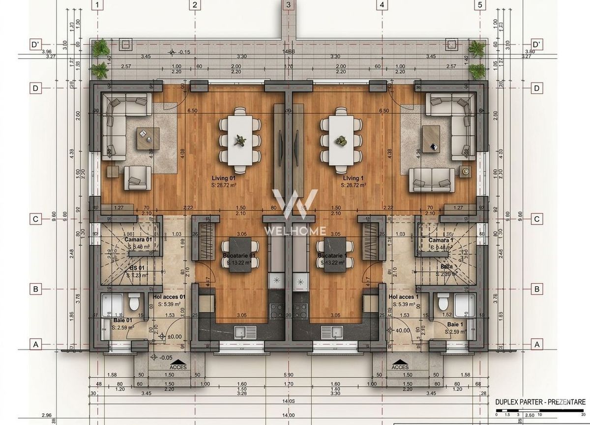 Casa tip duplex Sura Mica – Sibiu Comision 0