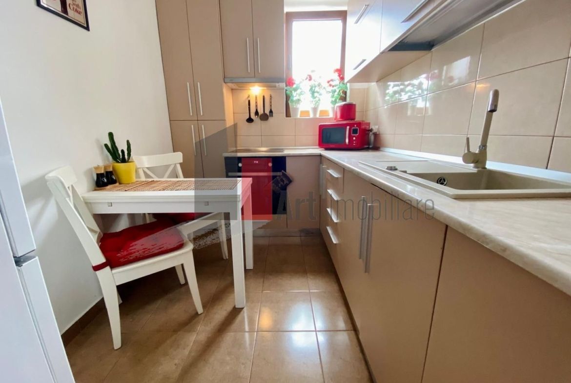 Apartament cu 2 camere de inchiriat-Bucurestii Noi-Laminorului-cu centrala