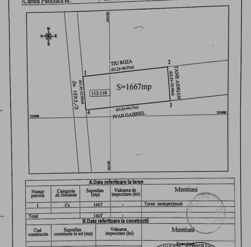 Vand teren in Theodor Pallady  Sectorul 3 Bucuresti,