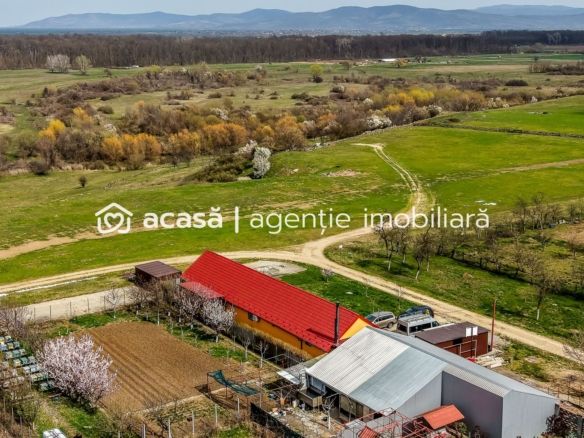 Casă modernă (2021) – Priveliște panoramică spre Lunca Mureșului