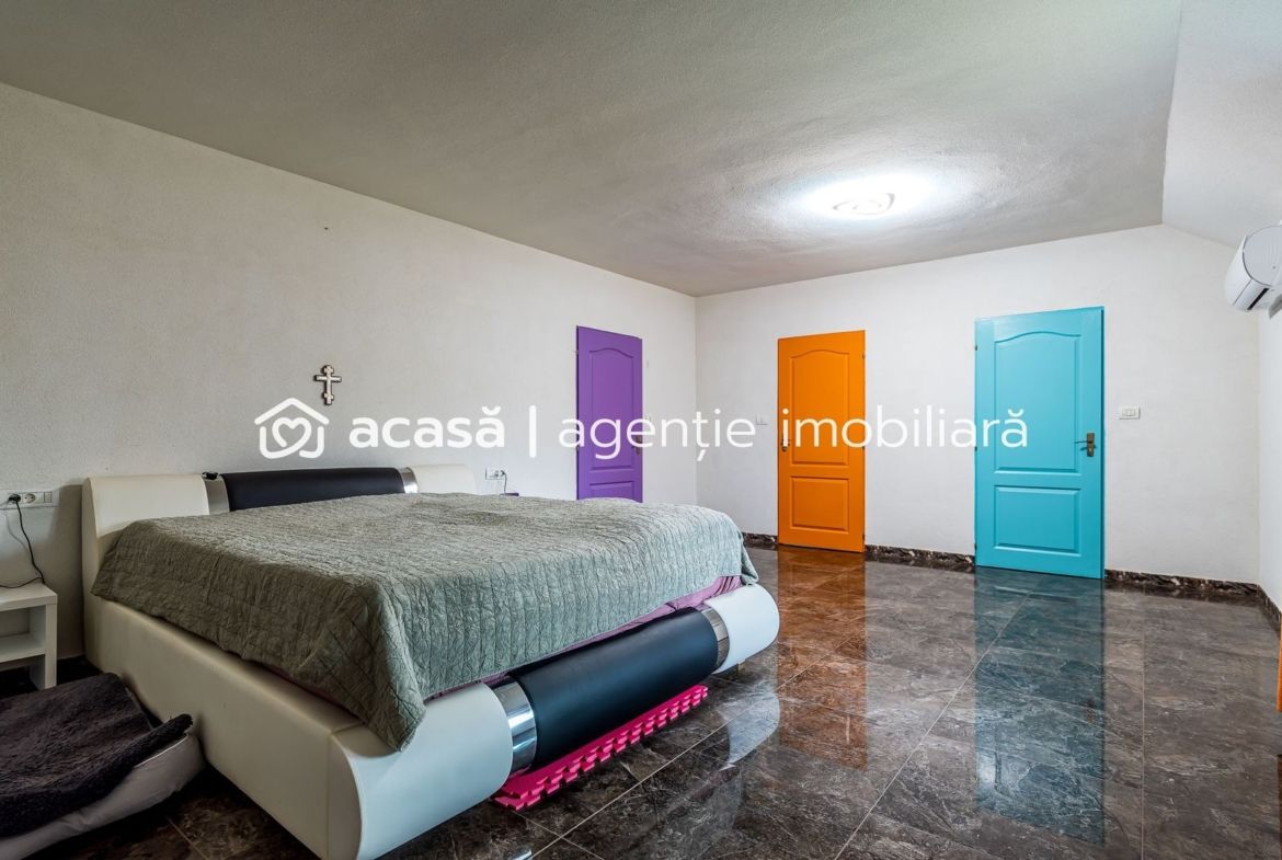 Casă modernă (2021) – Priveliște panoramică spre Lunca Mureșului