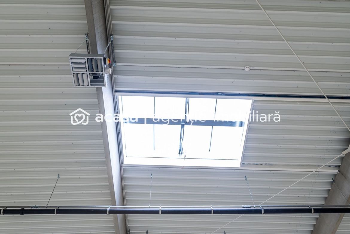 4646 mp – Hala industriala de inchiriat in Parc Industrial Arad