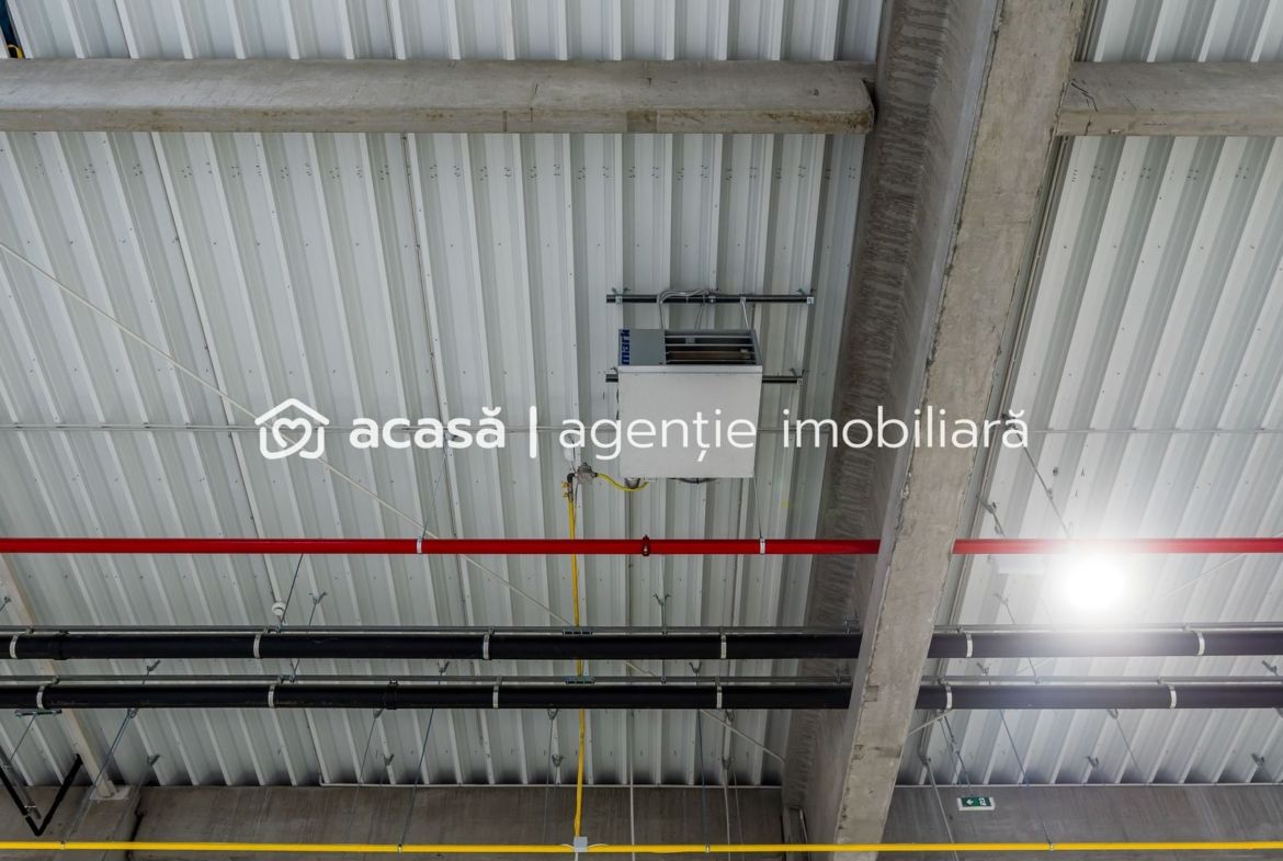 1202 mp – Hala industriala de inchiriat in Parc Industrial Arad