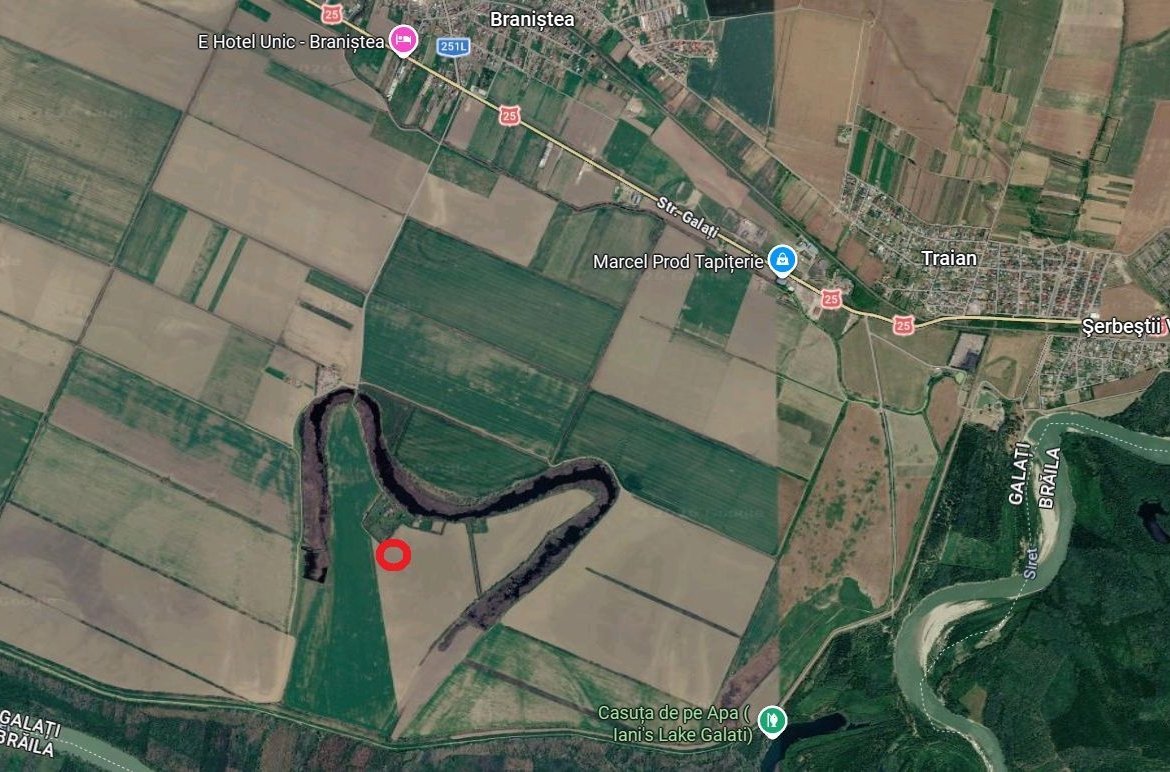 De vanzare 8 ha teren arabil extravilan Branistea, 11.000euro/ha negociabil