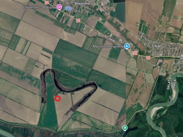 De vanzare 8 ha teren arabil extravilan Branistea, 11.000euro/ha negociabil