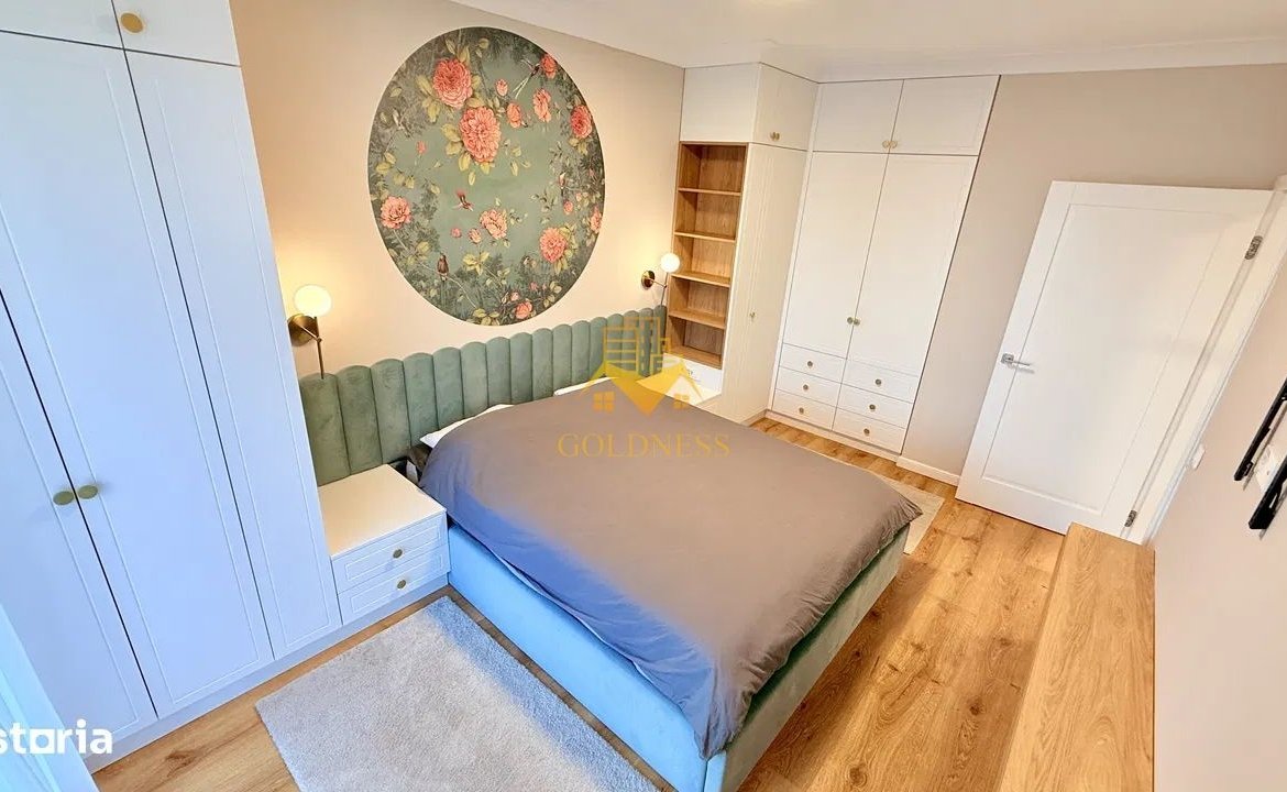 2 camere, premium, AC, garaj, bloc nou, Plopilor zona parcul Rozelor