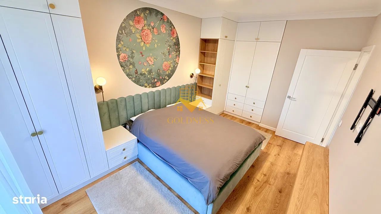 2 camere, premium, AC, garaj, bloc nou, Plopilor zona parcul Rozelor