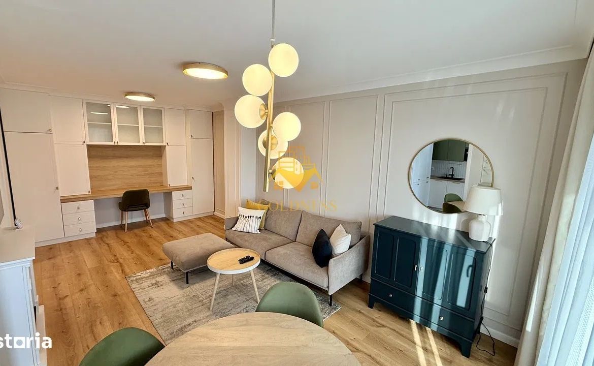 2 camere, premium, AC, garaj, bloc nou, Plopilor zona parcul Rozelor