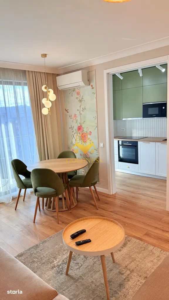 2 camere, premium, AC, garaj, bloc nou, Plopilor zona parcul Rozelor