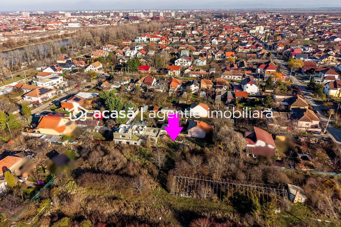 Teren 620 mp în Aradul Nou – lângă Tabacovici Residence | 105.000 €