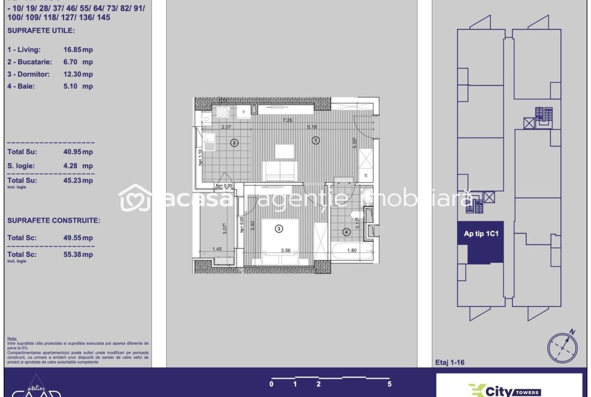 Apartament nou în Timișoara  finisat la cheie– Investiție premium