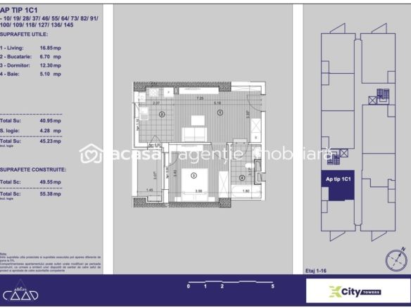 Apartament nou în Timișoara  finisat la cheie– Investiție premium
