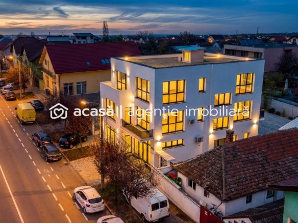 Clădire nouă P+2 cu showroom și birouri în Arad