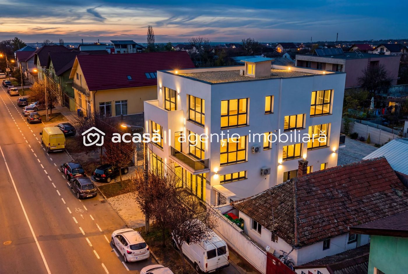Clădire nouă P+2 cu showroom și birouri în Arad