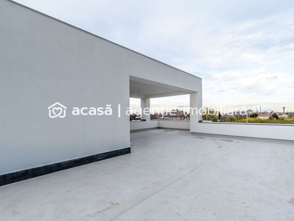 Vilă nouă cu terasă panoramică – design premium, 4 dormitoare, în Gai