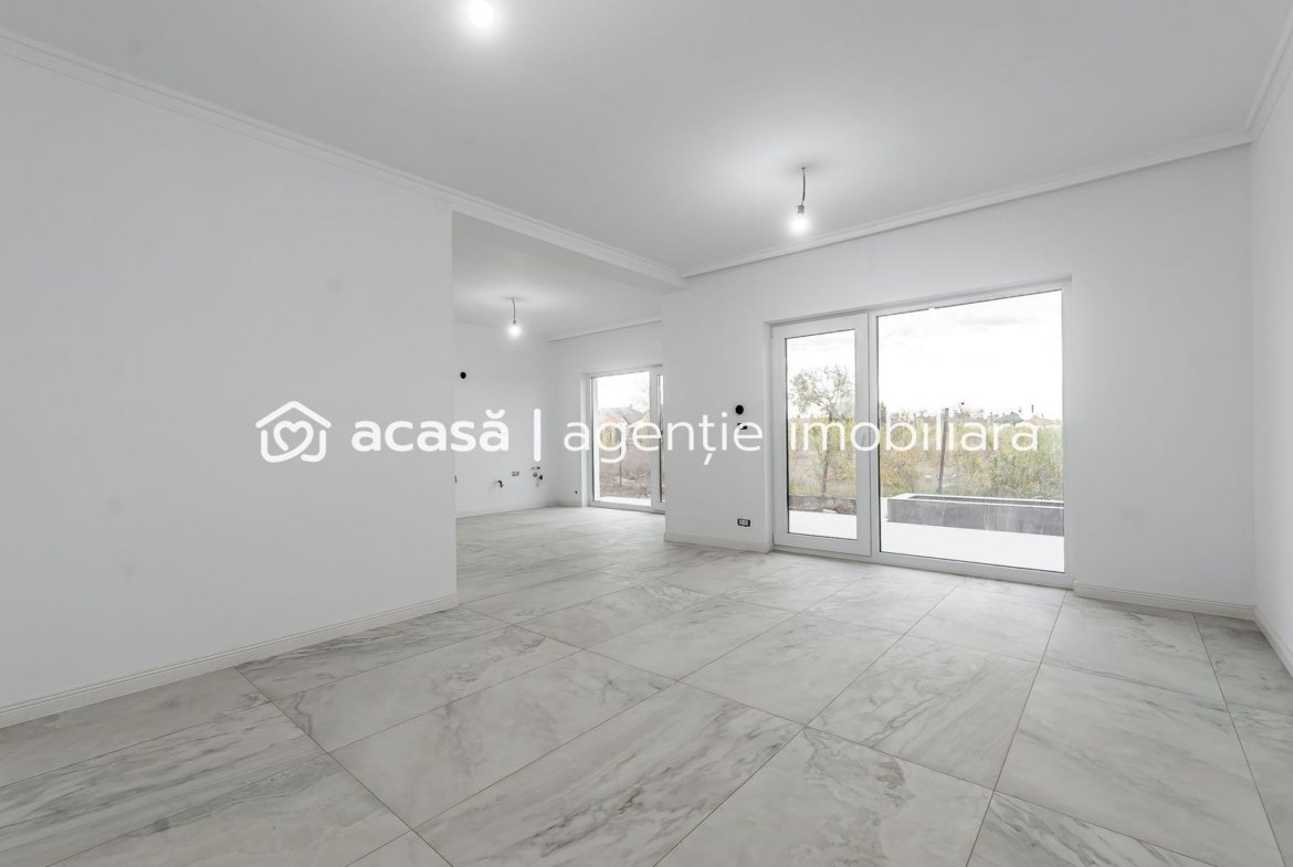 Casă nouă 2025 cu terasă rooftop – 5 camere, design modern, în Gai
